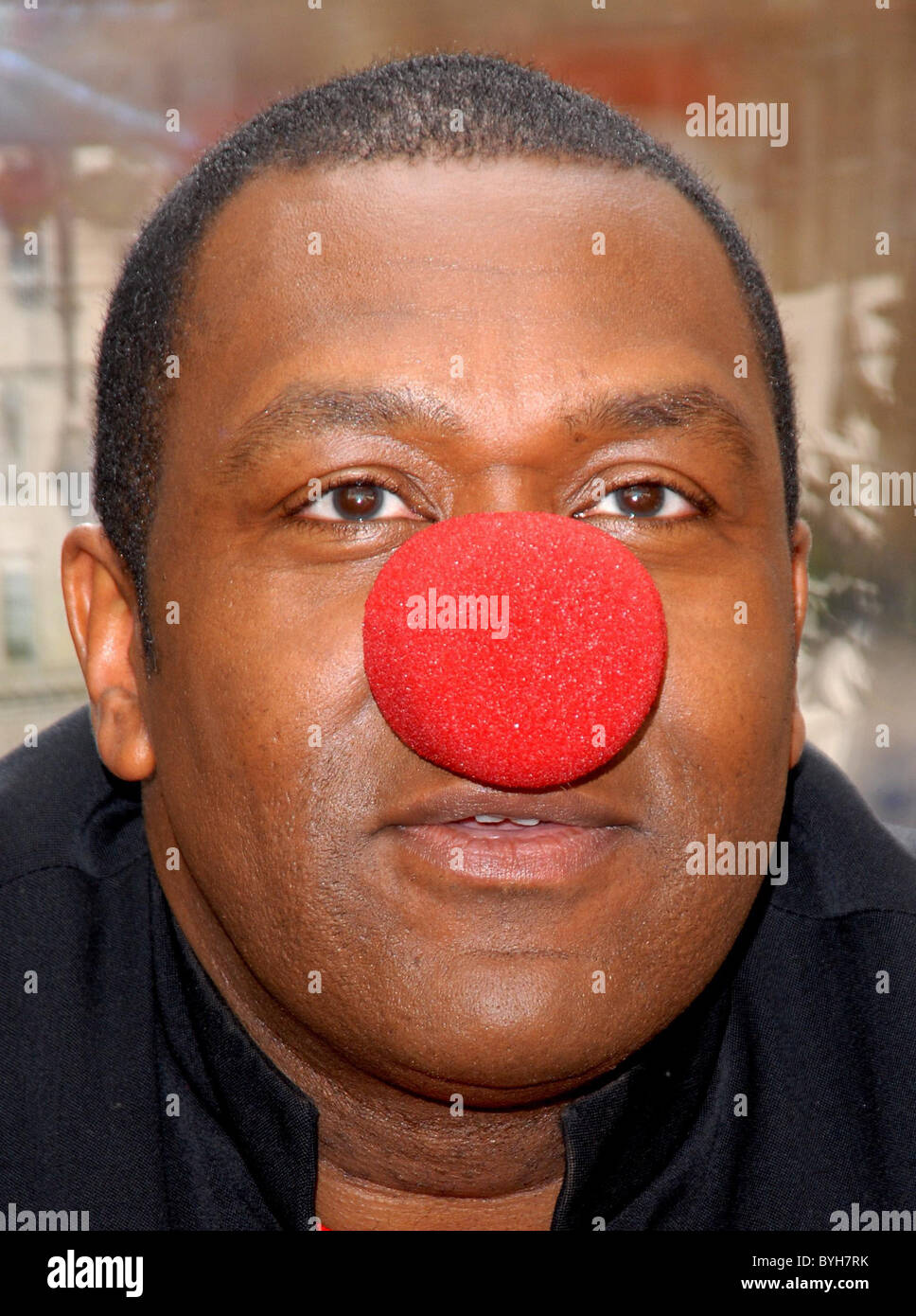 Lenny Henry N Power Joins Forces With Red Nose Day London England Lenny Henry N Power Joins Forces With Red Nose Day London England