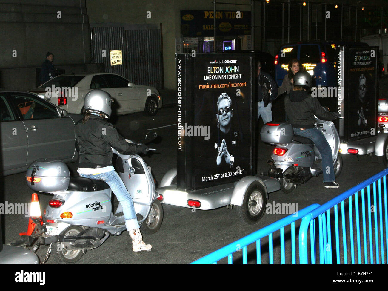 Atmosphere Sir Elton John's 60th birthday party concert held at Madison