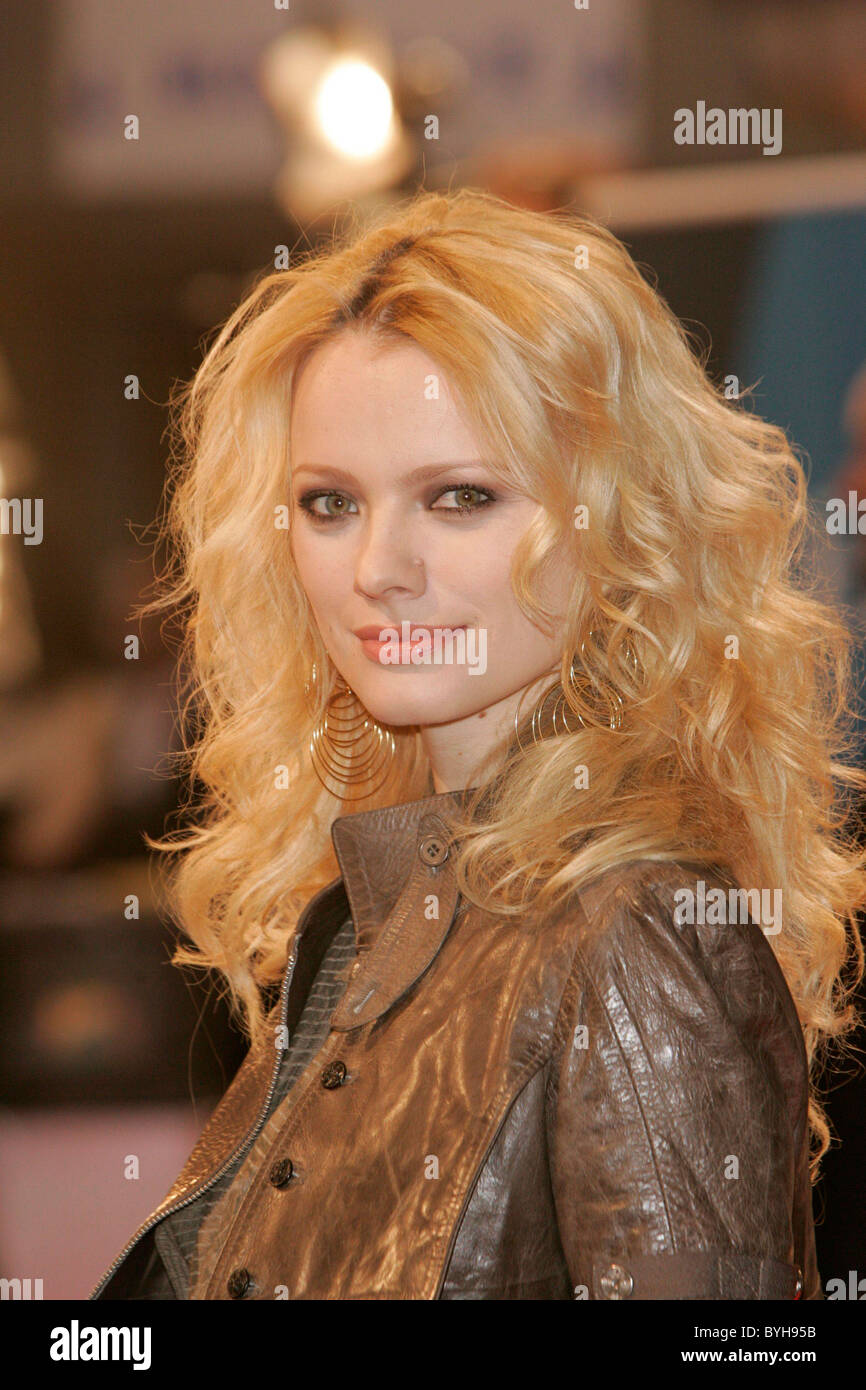Franziska Knuppe, Echo Awards 2007 at the Palais am Funkturm - Red