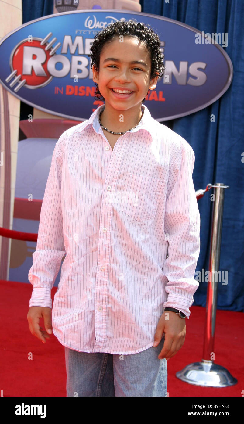 Noah GrayCabey Los Angeles premiere of 'Meet the Robinsons', held at