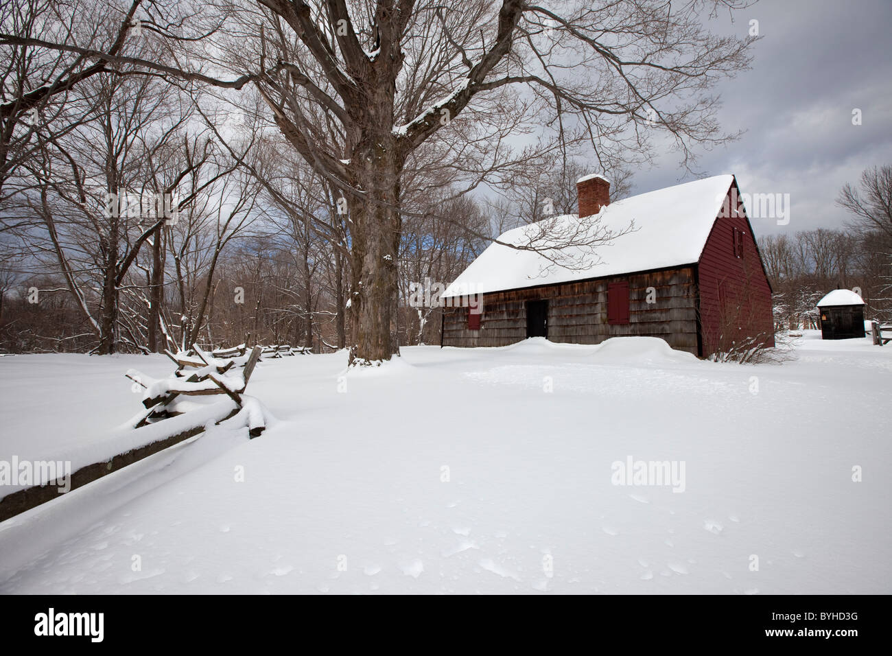 Tempe Wick House, Jockey Hollow, Morristown National Historical Park