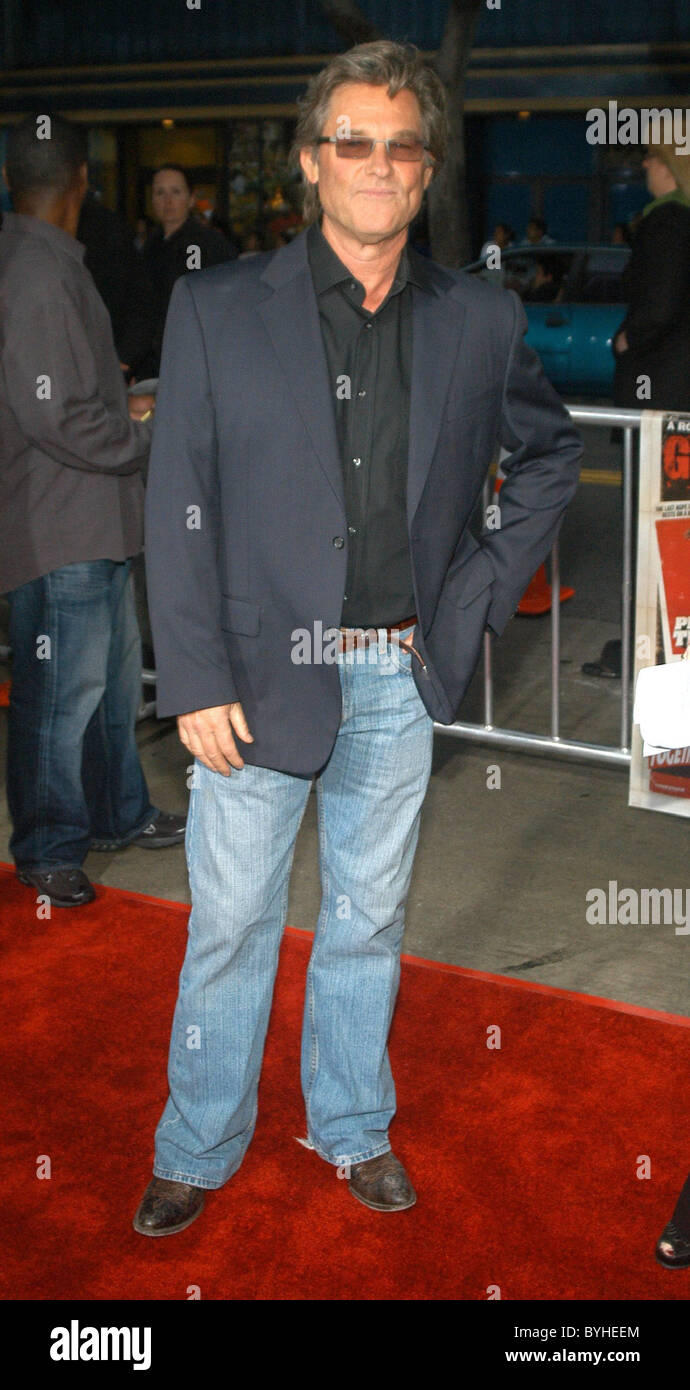 Kurt Russell premiere of 'Grindhouse' at The Orpheum Theatre - arrivals Los Angeles, California - 26.03.07 Stock Photo