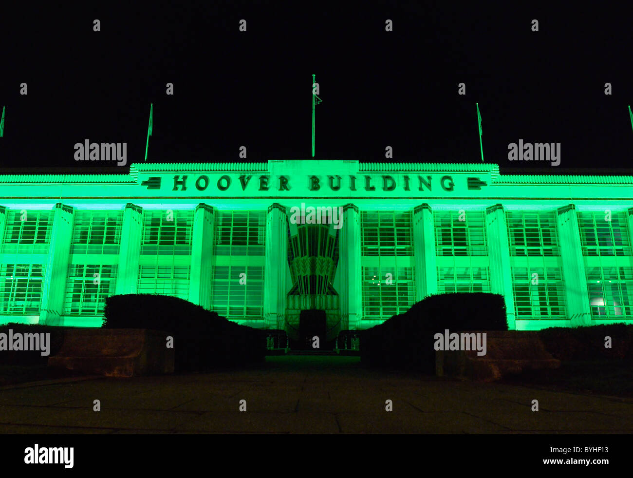 The grade II listed 'Hoover building'  designed and built for the Hoover. Stock Photo