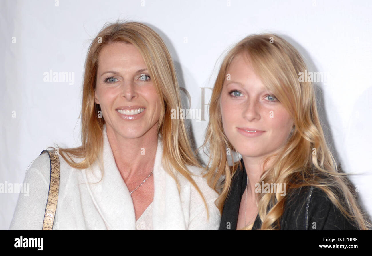 Catherine Oxenberg and India Oxenberg Premiere screening of Showtime's new dramatic series 'The Tudors', held at The Egyptian Stock Photo