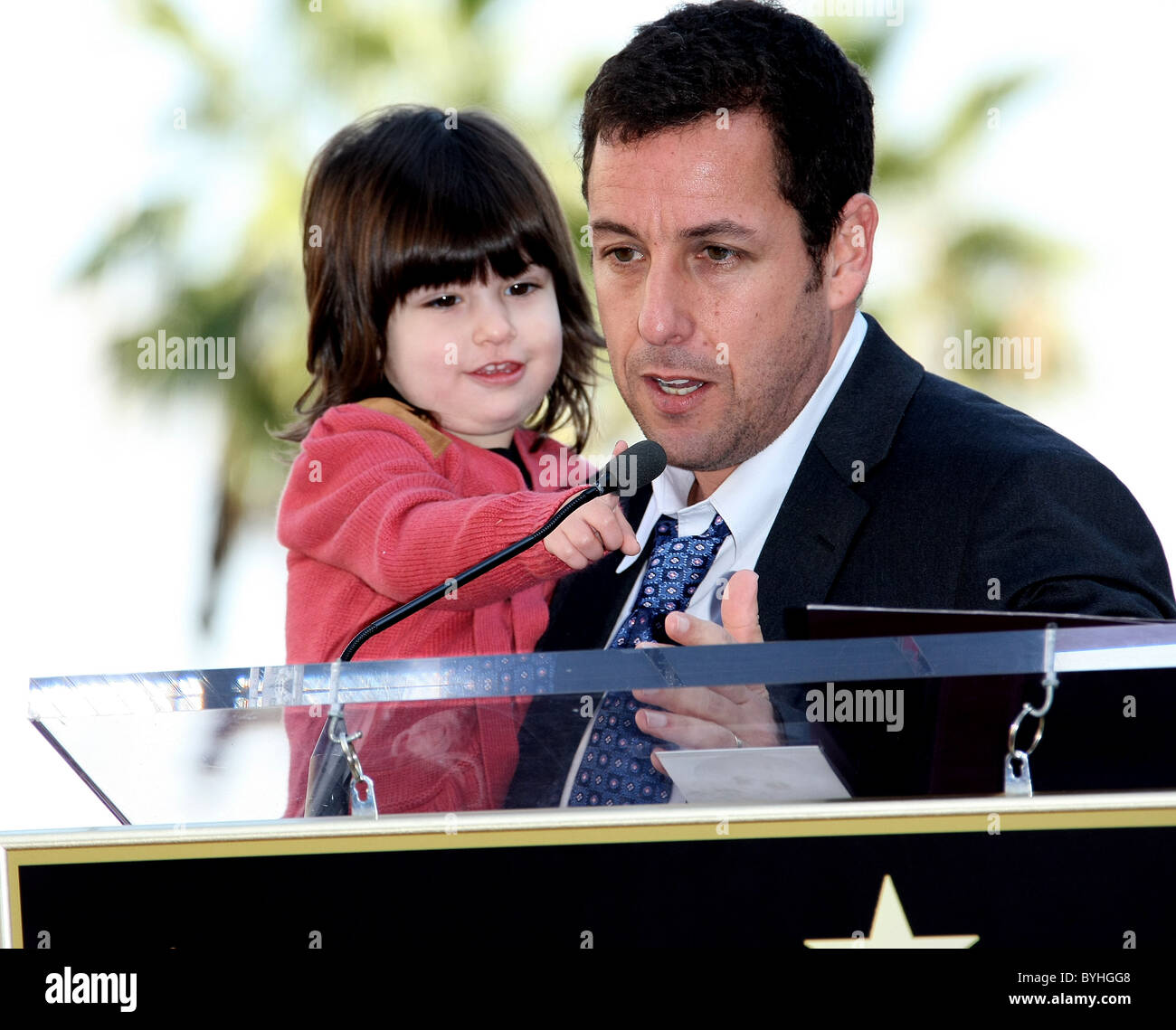 SUNNY SANDLER ADAM SANDLER ADAM SANDLER HONORED WITH A STAR ON THE(07)