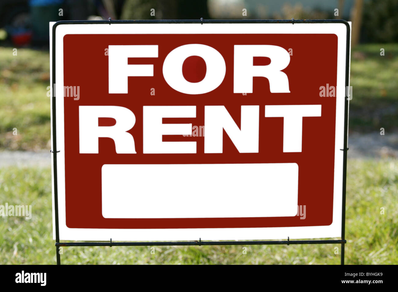 Forrent road sign Stock Photo Alamy