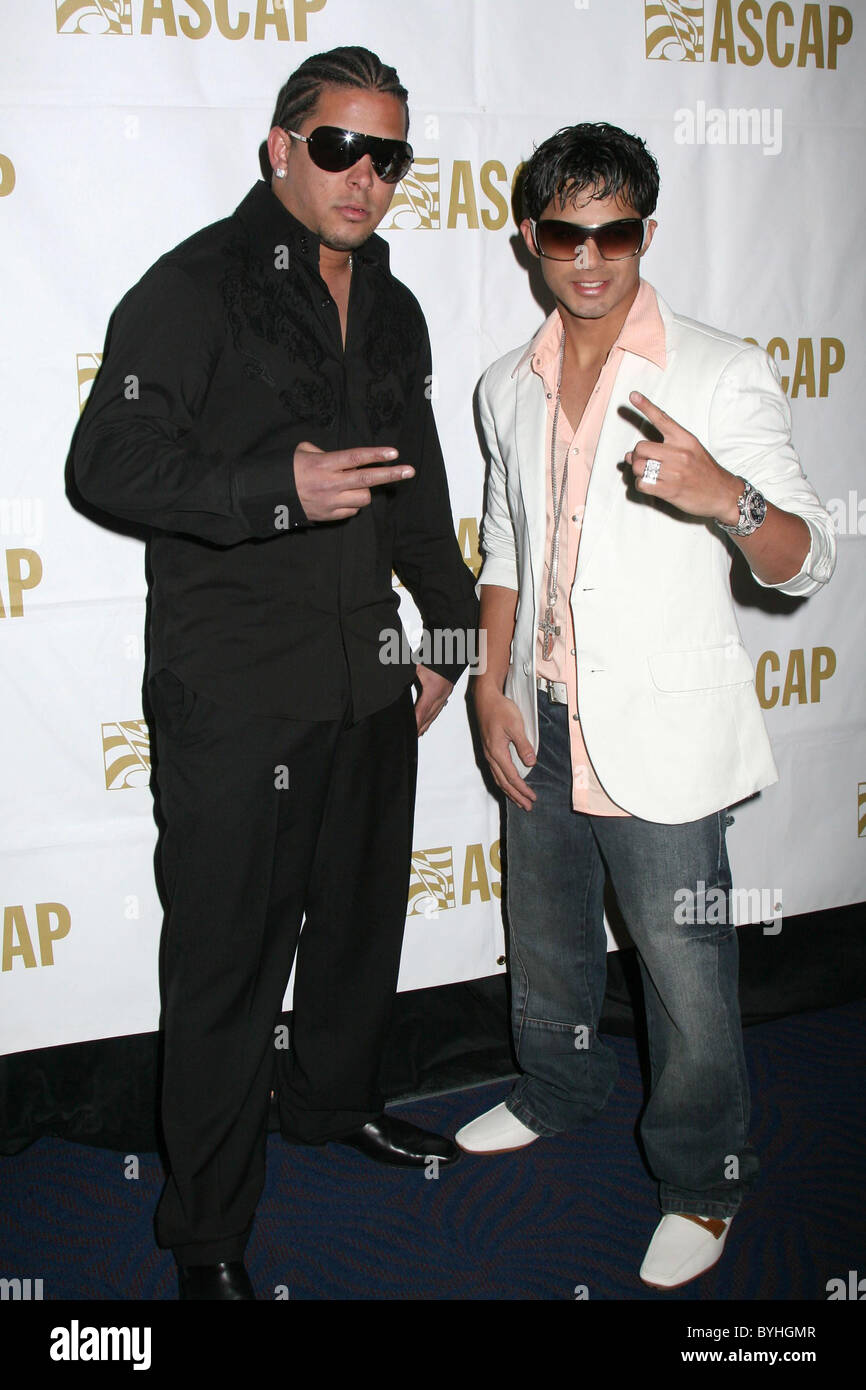 Rakim and Ken-Y El Premio ASCAP 2007 held at Nokia Theatre New York City, USA - 21.03.07 Stock Photo