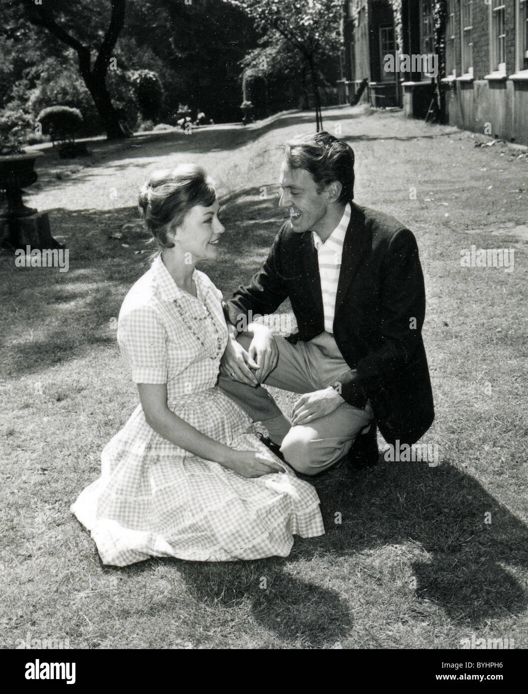 JOHN BARRY (1933-2011) UK film score music composer in 1959 with first wife  Barbara Pickard Stock Photo - Alamy