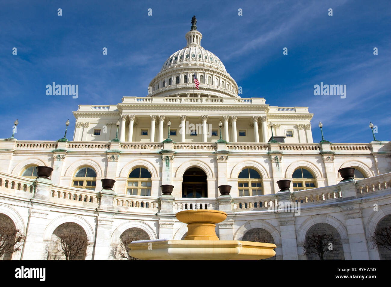 The Capitol Building in Washington DC, USA. Stock Photo