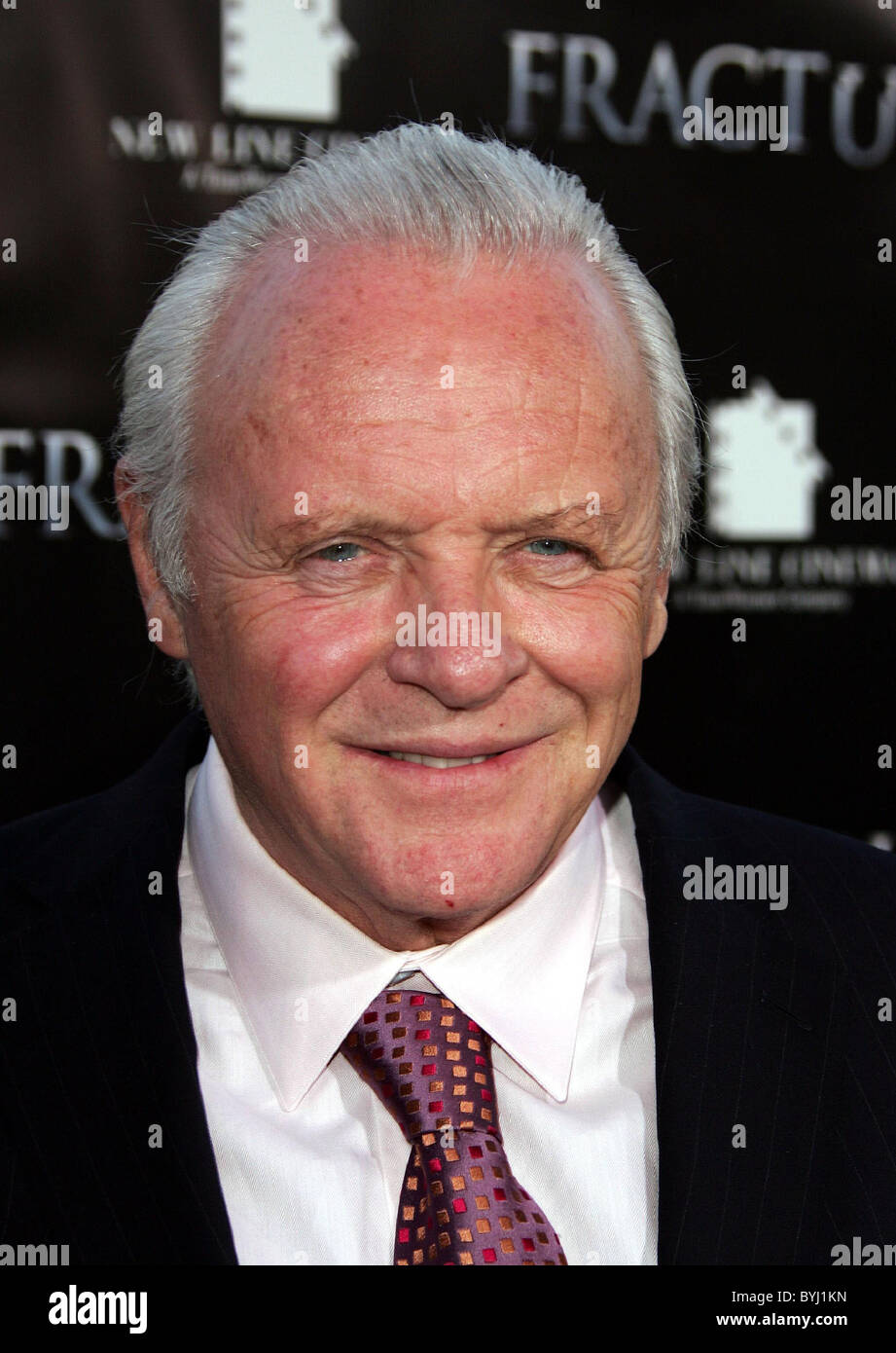 Anthony Hopkins at the film premiere of 'Fracture' at the Mann Village