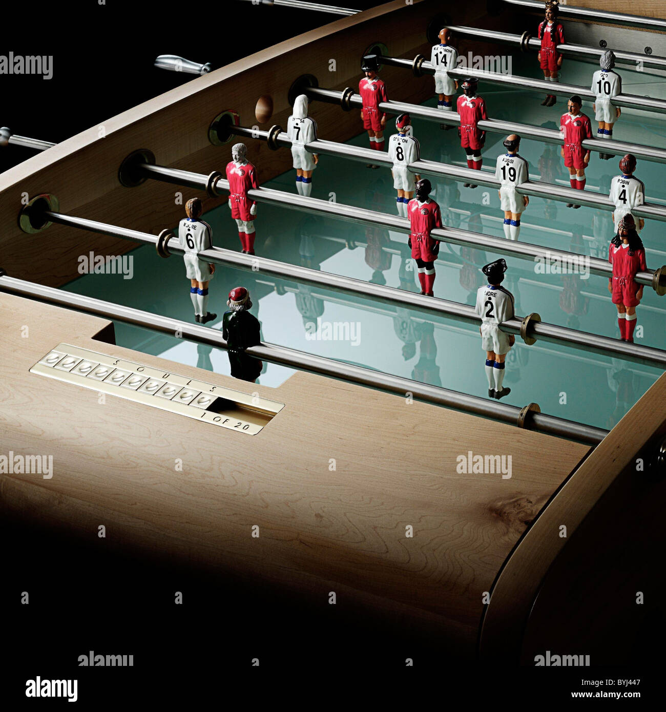 GOOD VS EVIL FOOSBALL It's time to choose your side heaven or hell? This quirky foosball game