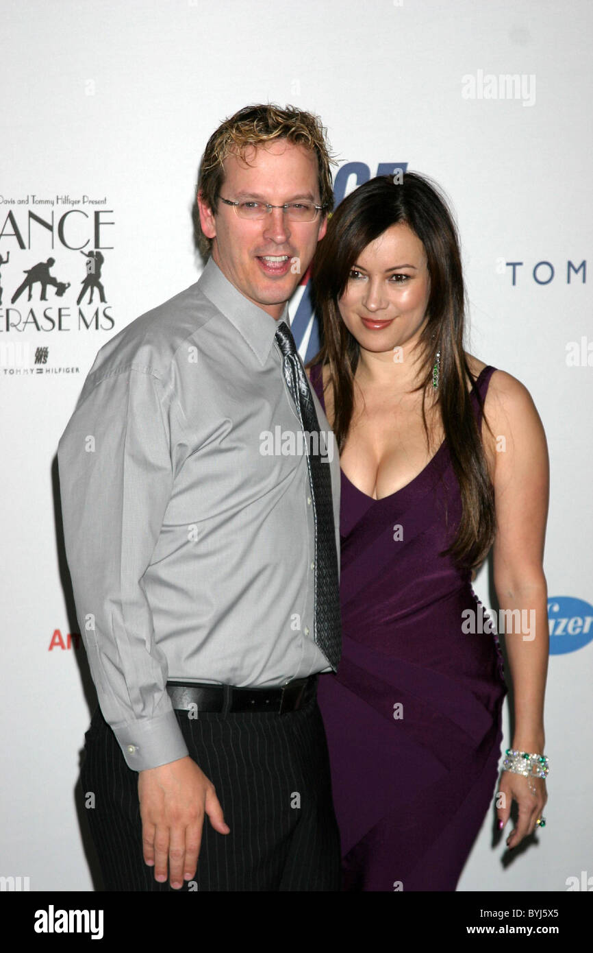 Phil Laak and Jennifer Tilly The 14th Annual Race To Erase MS Themed ' Dancing To Erase MS ' held at Hyatt Regency Century Stock Photo