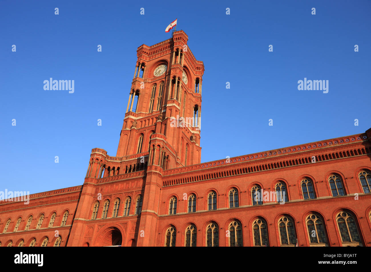 Red city hall berlin hi-res stock photography and images - Alamy