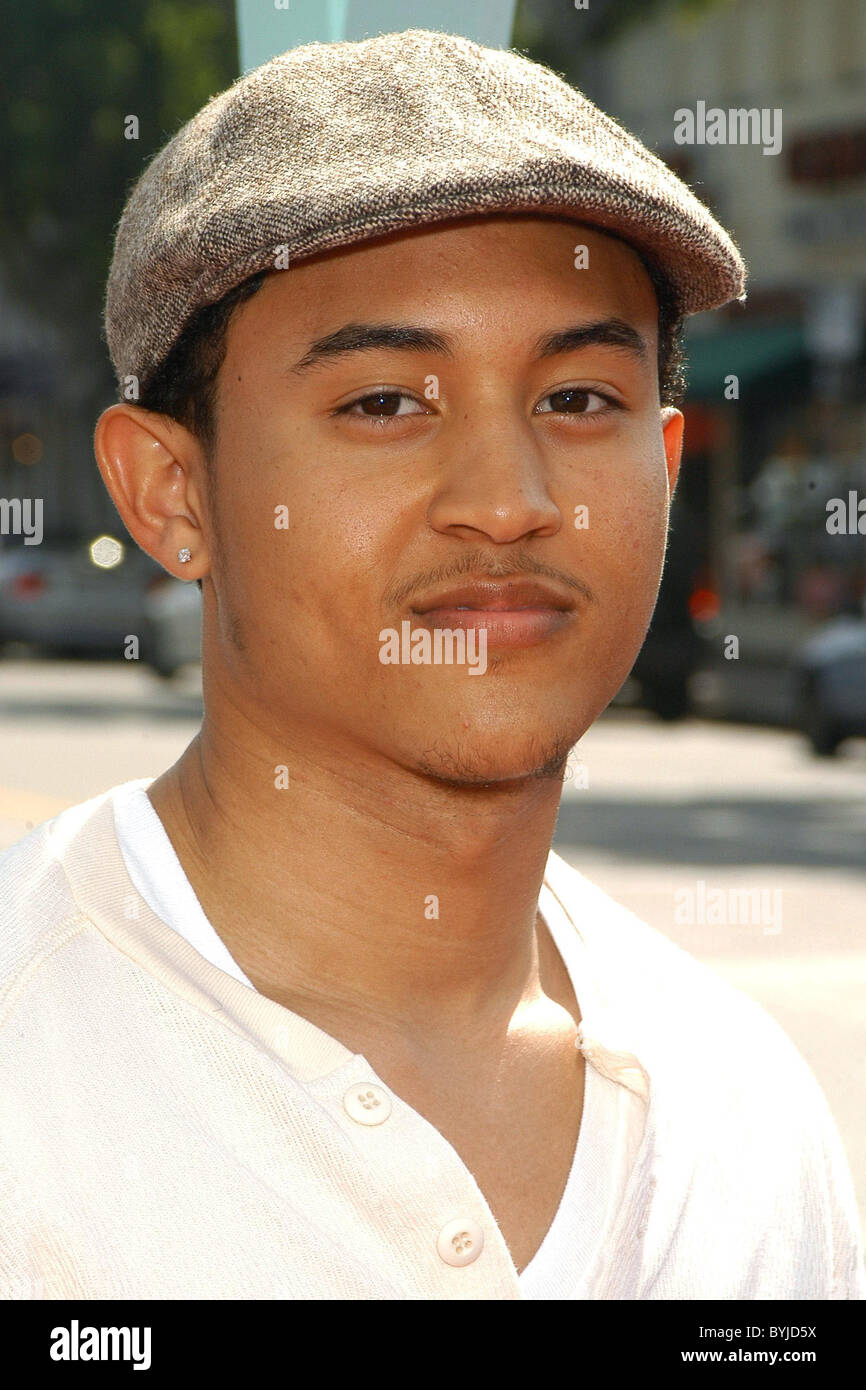Tahj Mowry Los Angeles premiere of 'Are We Done Yet?' held at the Mann
