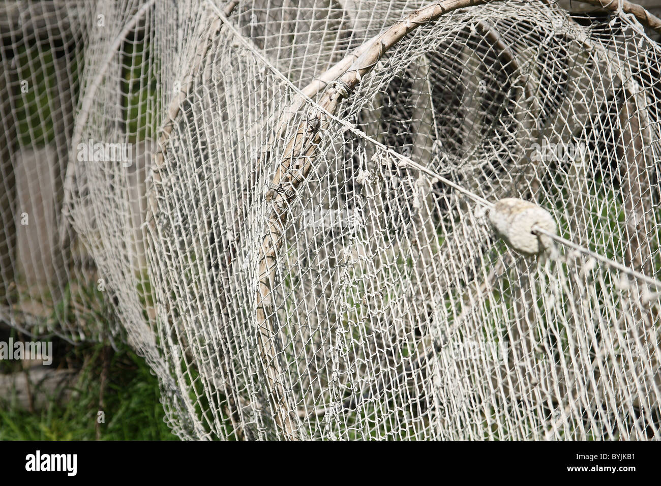 Old fishing net Stock Photo Alamy