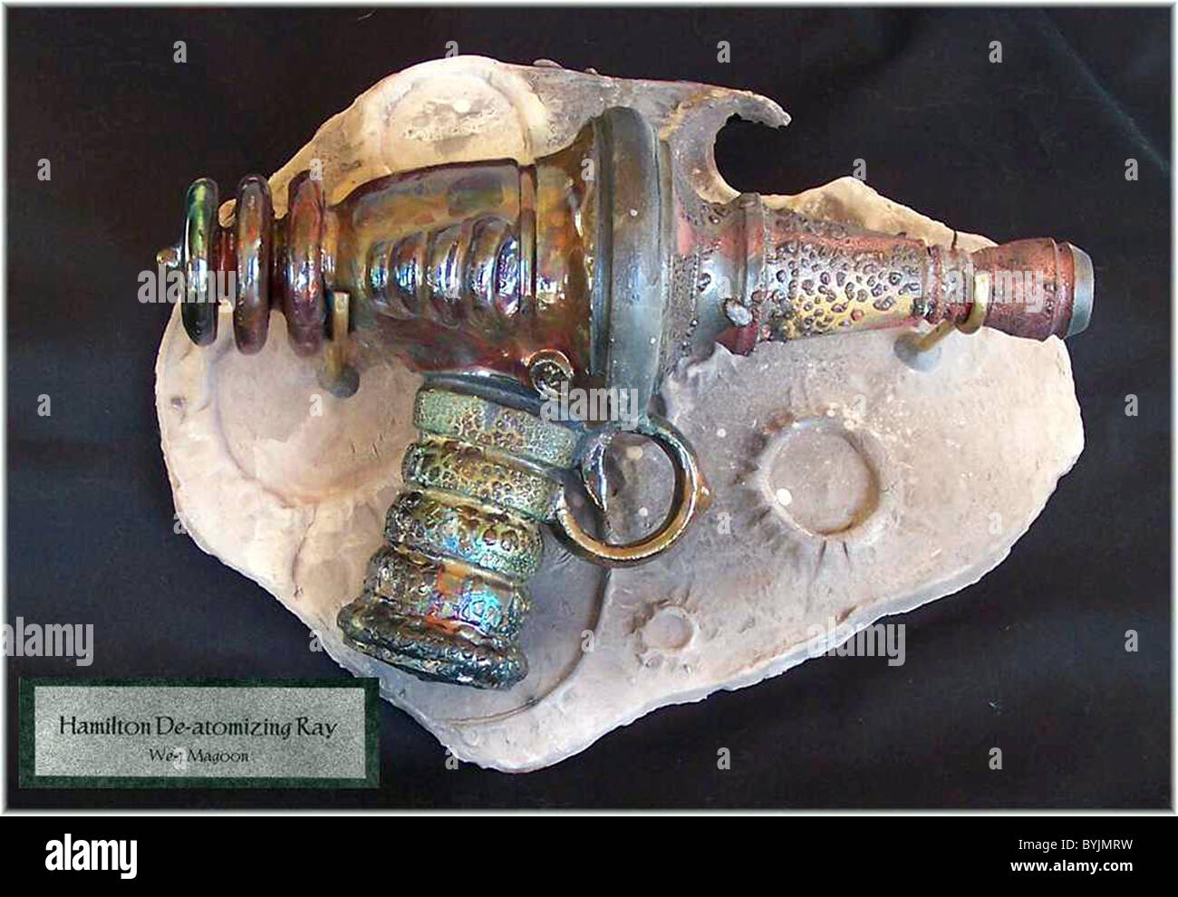 Ceramic Ray Guns Ceramic ray guns, designed to look as if they've been