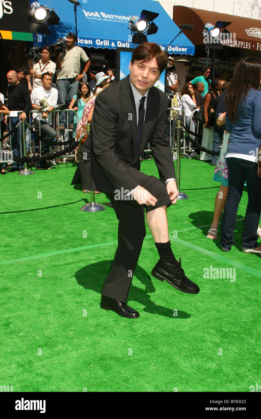 Mike Myers "Shrek the Third" Los Angeles Premiere - Green Carpet held at Mann Village Theatre Westwood, California - 06.05.07 Stock Photo