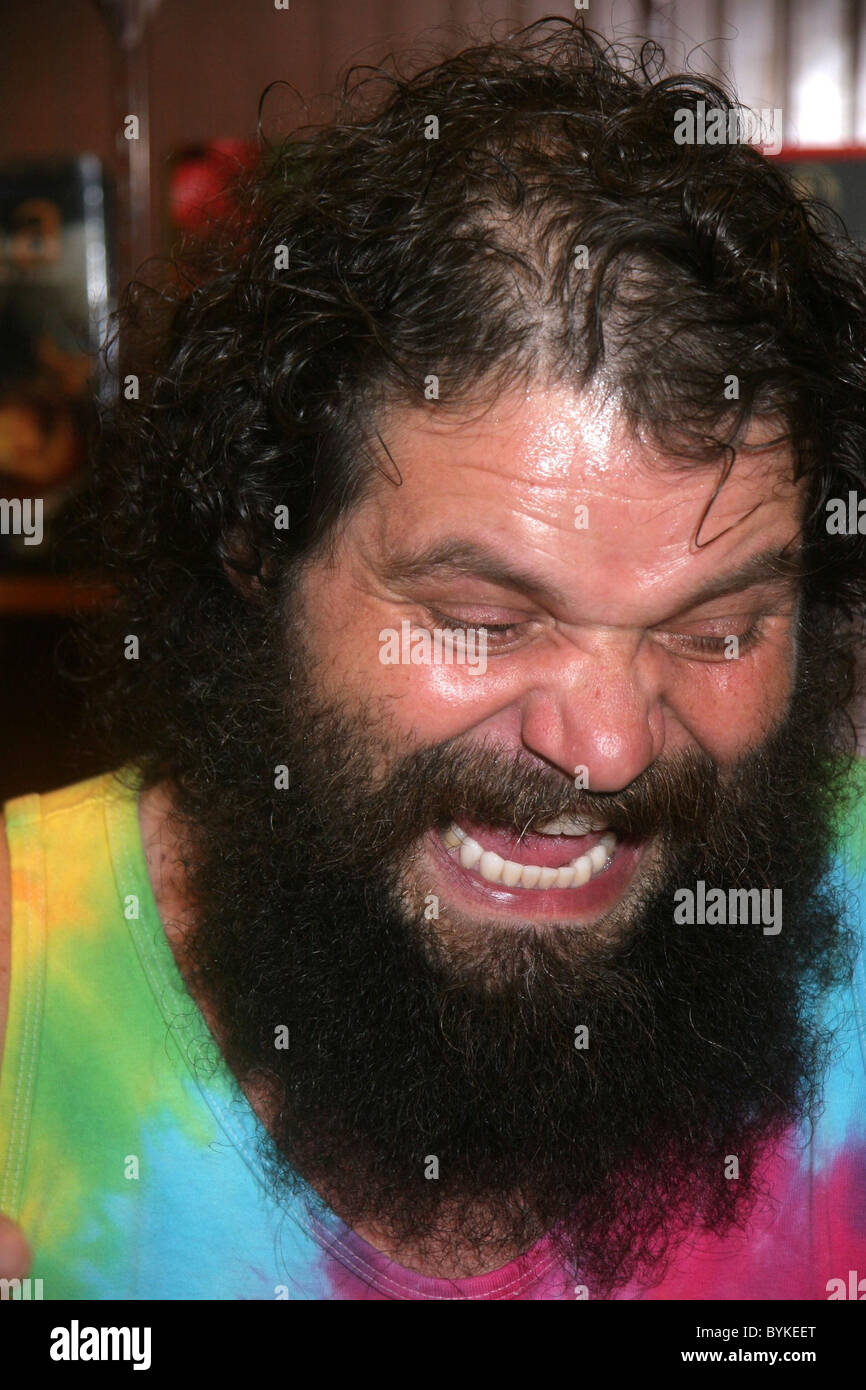 Rupert Boneham From Survivor Signs His Book Just Being Me At