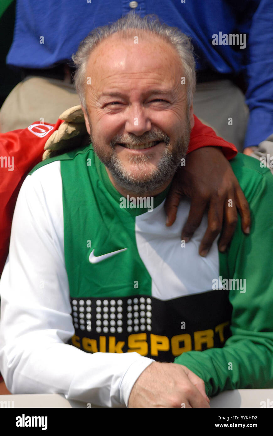 George Galloway Talksport football match - former footballers take part ...