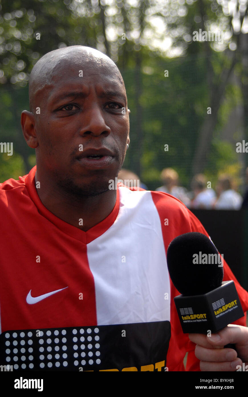 Former footballers ian wright hi-res stock photography and images - Alamy