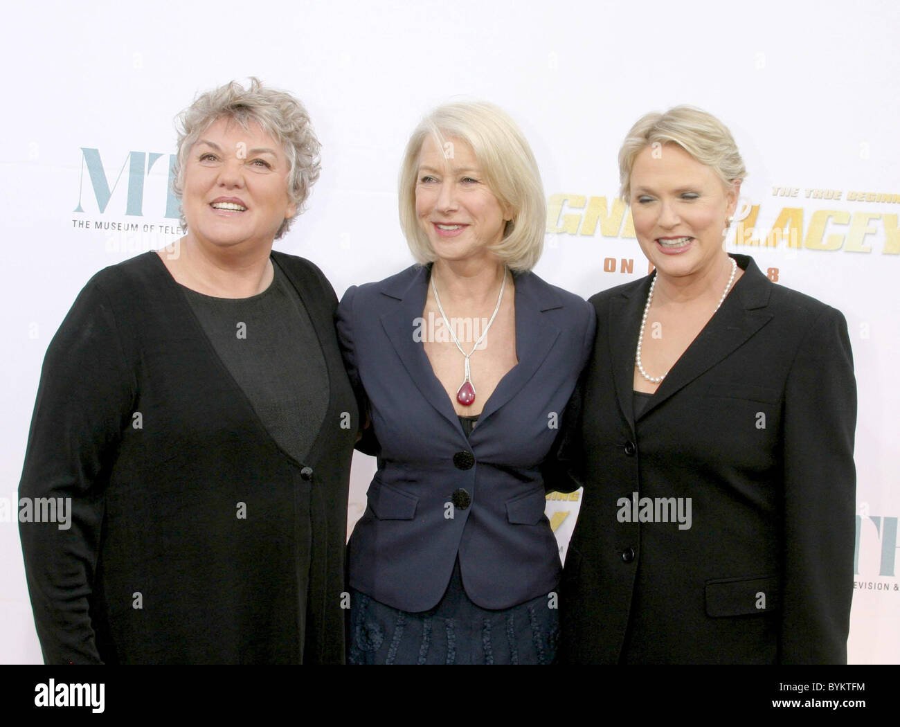 Tyne Daly, Helen Mirren and Sharon Gless 'Cagney & Lacey' DVD launch Museum of Television & Radio Beverly Hills, California - Stock Photo