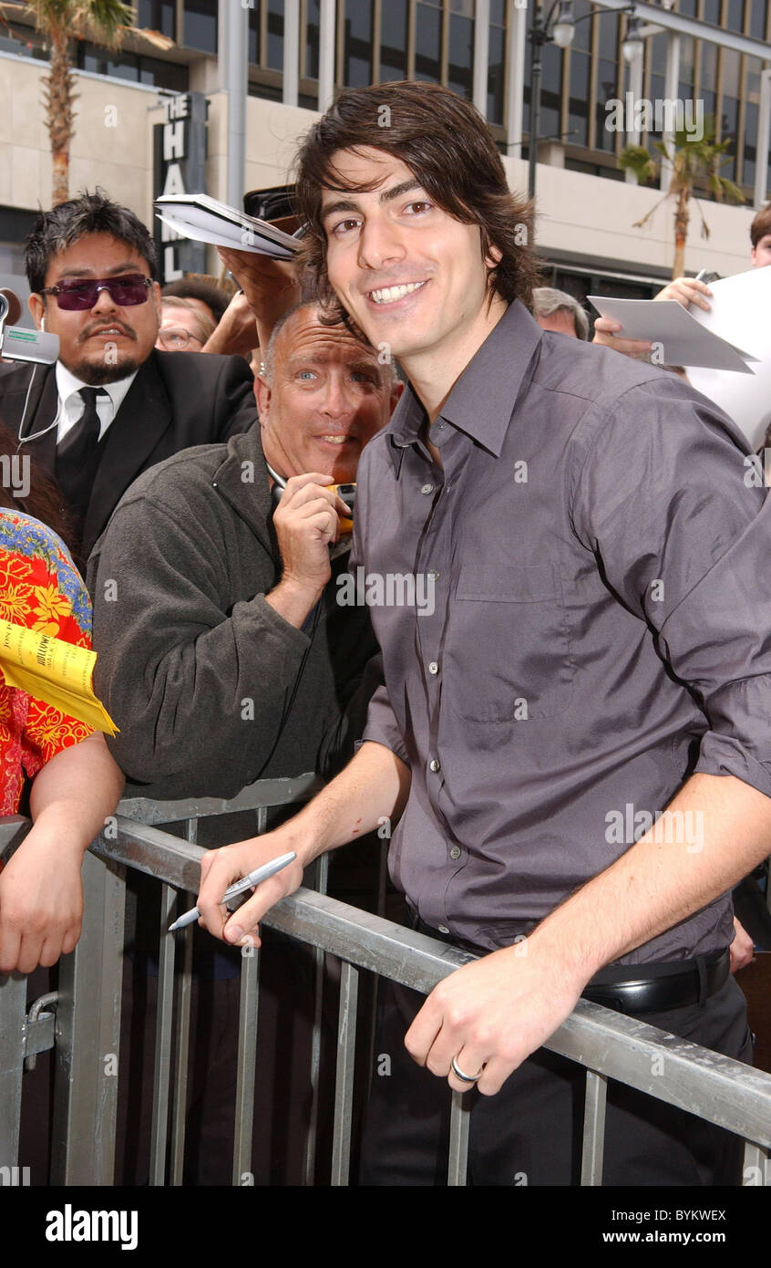 Brandon Routh at veteran film producer Jon Peters receiving a Star on the Hollywood Walk of Fame  Hollywood, California - Stock Photo