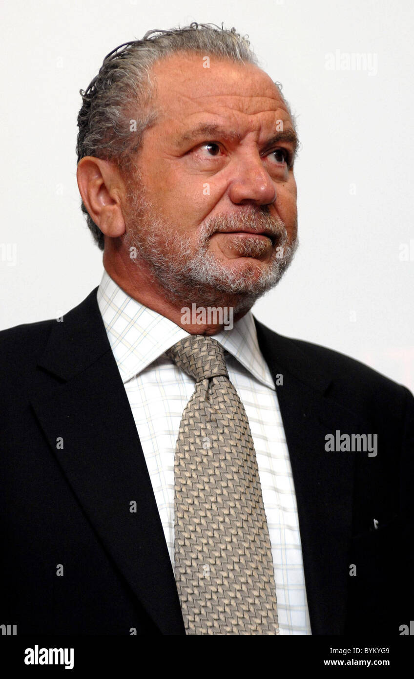 Sir Alan Sugar Stock Photos & Sir Alan Sugar Stock Images - Alamy