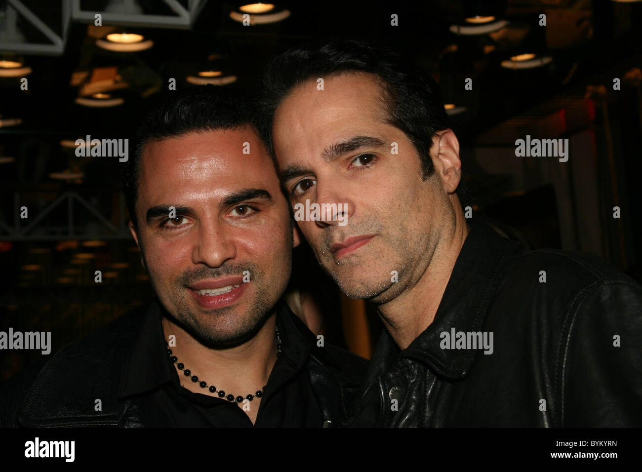 Manny Perez and Yul Vasquez Replay's Organic Blue Jean launch party hosted  by Summer Rayne Oakes at the Replay store New York Stock Photo - Alamy