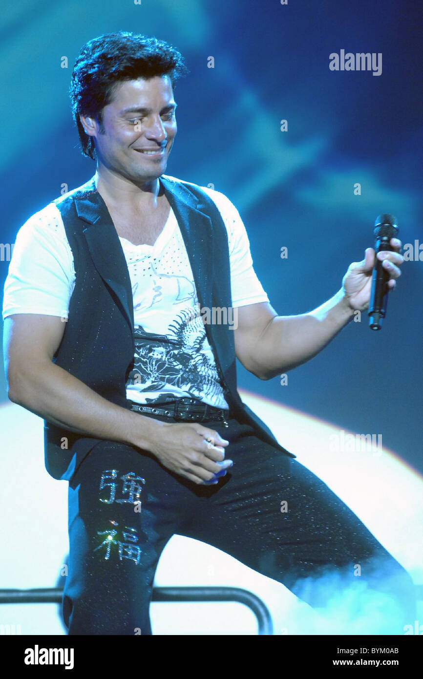 Chayanne Performing Live In Concert At The Theatre At Madison