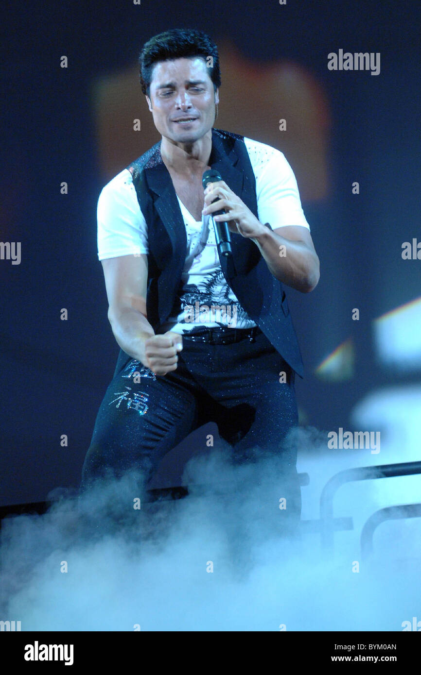 Chayanne Performing Live In Concert Stock Photos Chayanne