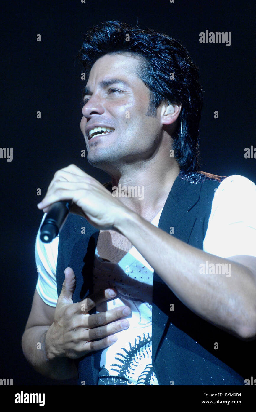 Chayanne performing live in concert at the Theatre at Madison Square