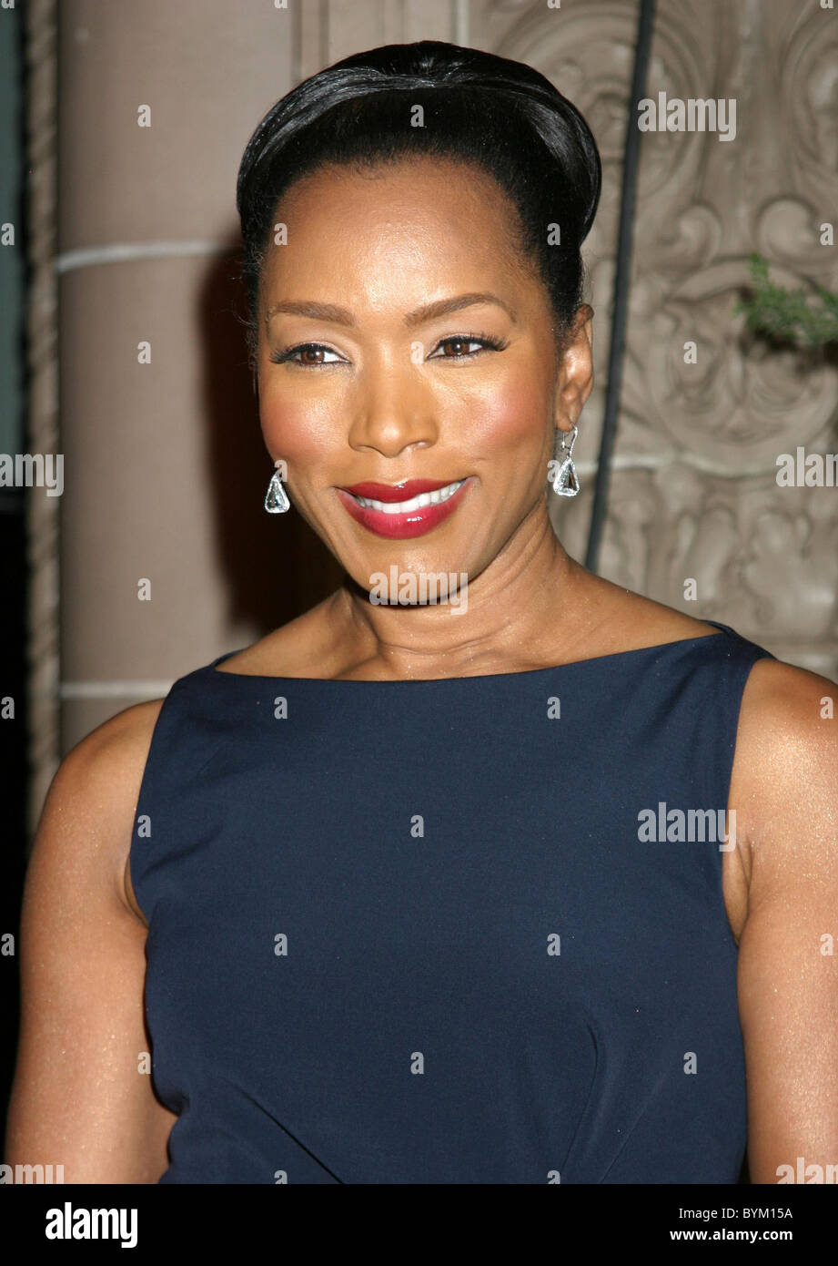 Angela Bassett Escada grand opening of the Beverly Hills flagship