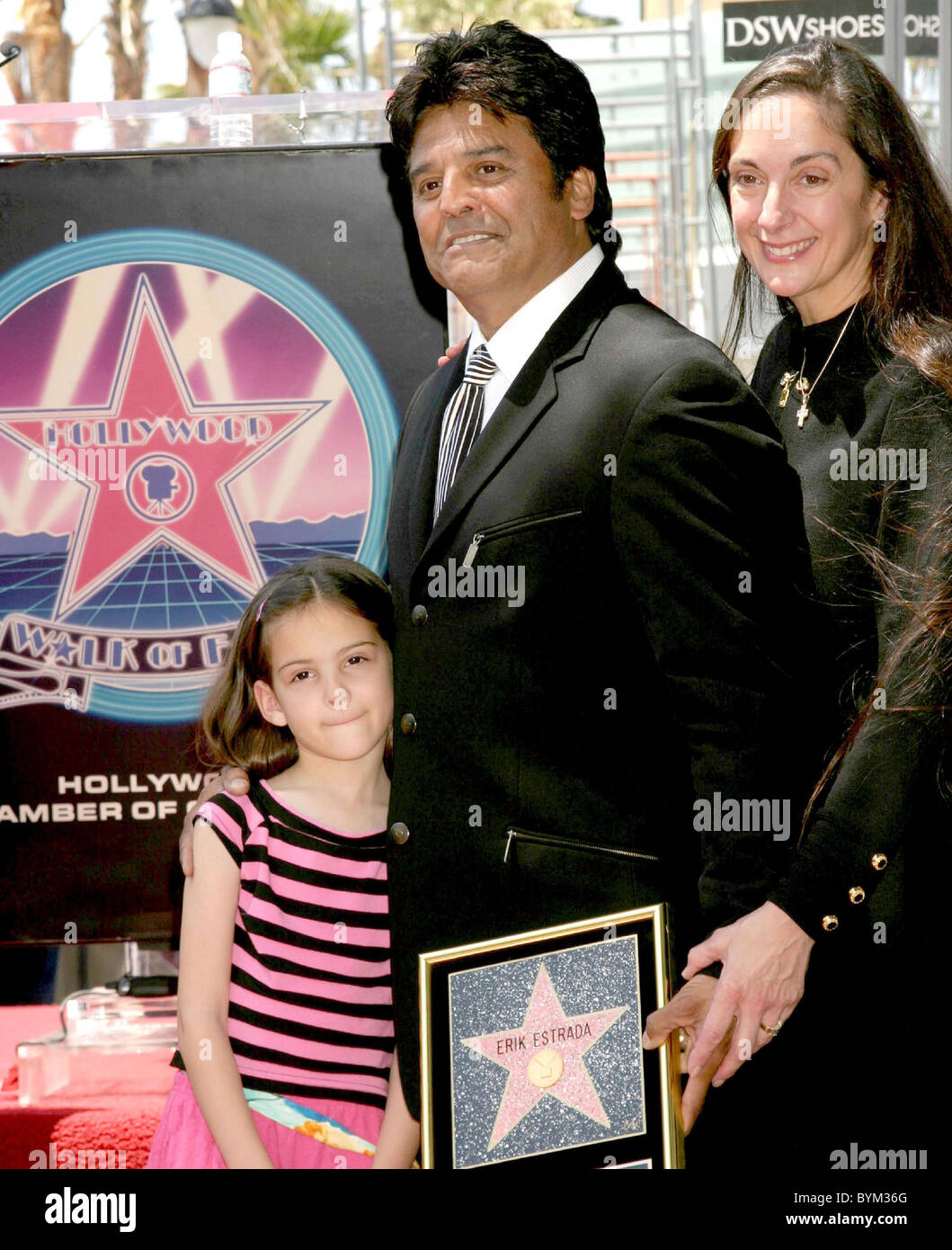 Francesca Estrada, Erik Estrada and Nanette Mirkovich Erik Estrada