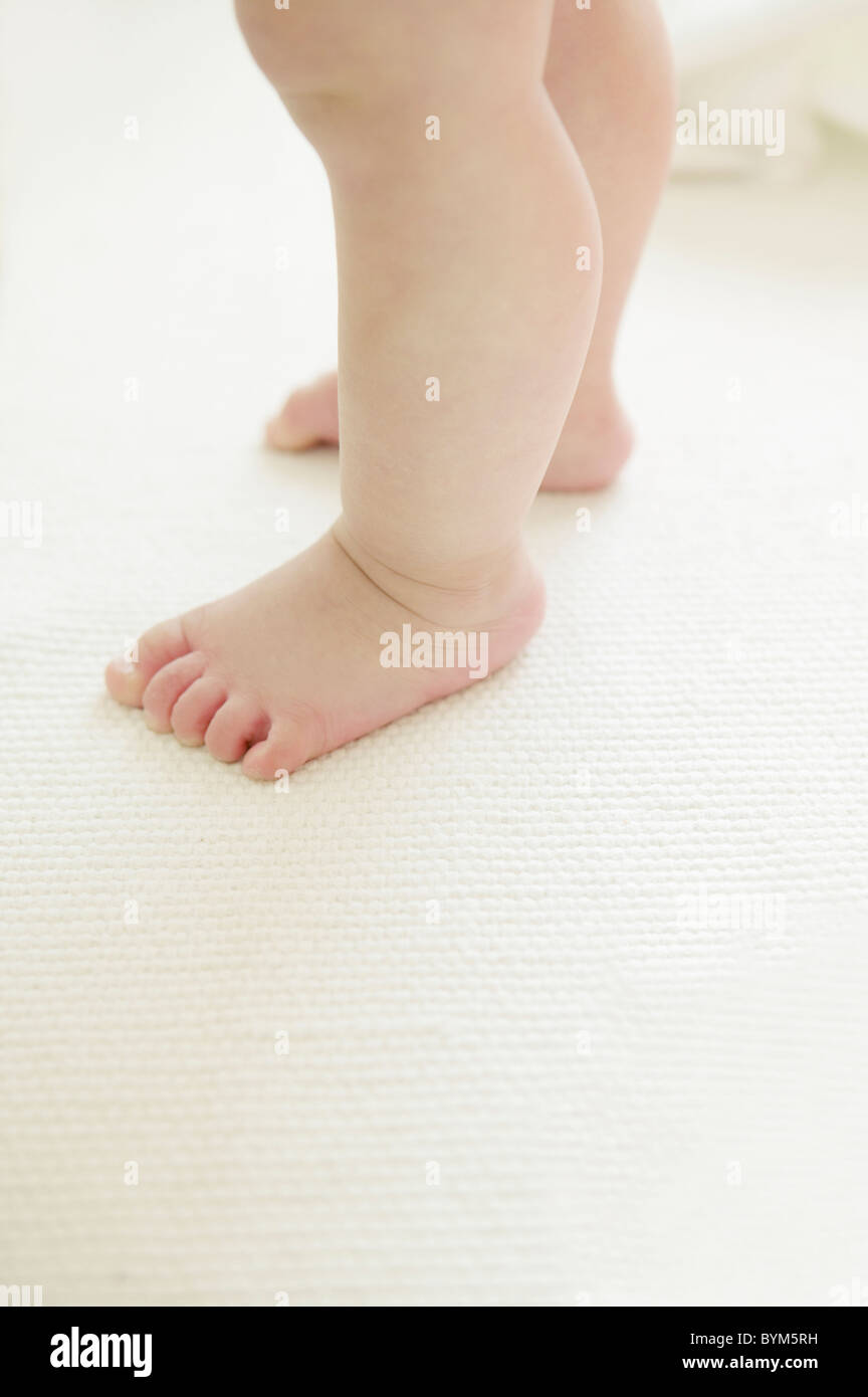 Baby's Feet Stock Photo