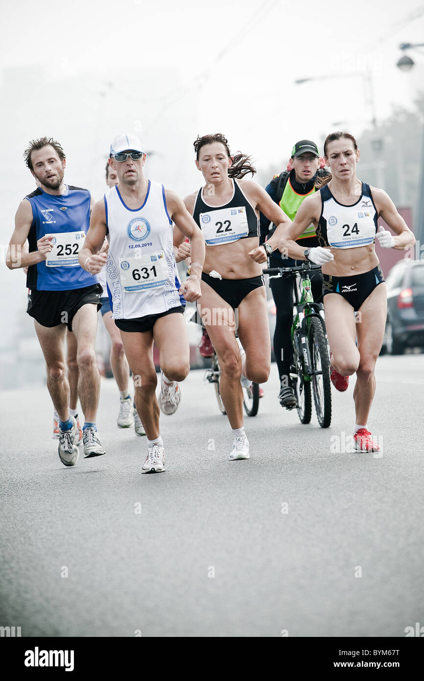 Polland Long Distance Runner 12 poland hi-res stock photography and images - Alamy