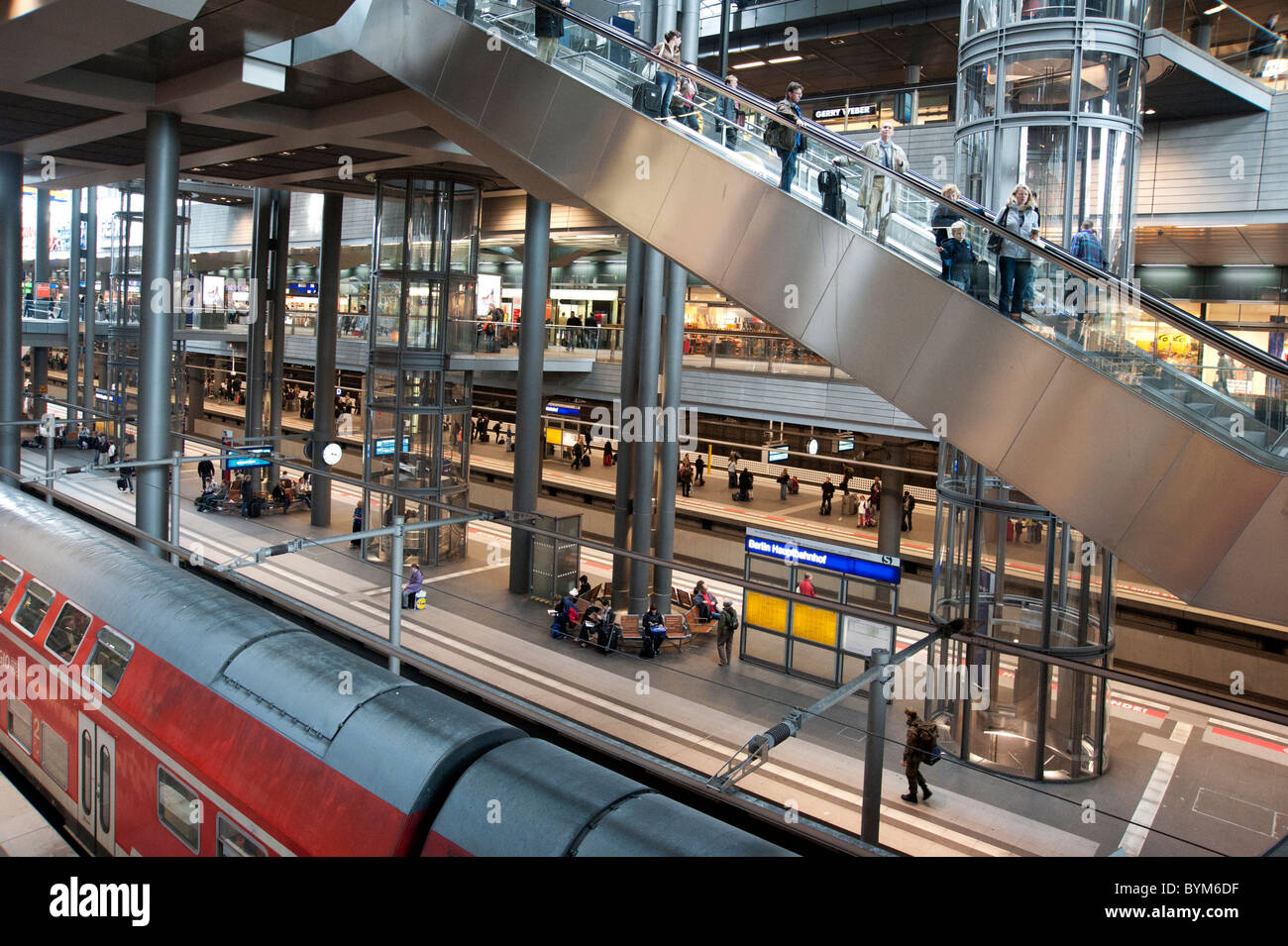 Central Station Berlin, Germany Stock Photo