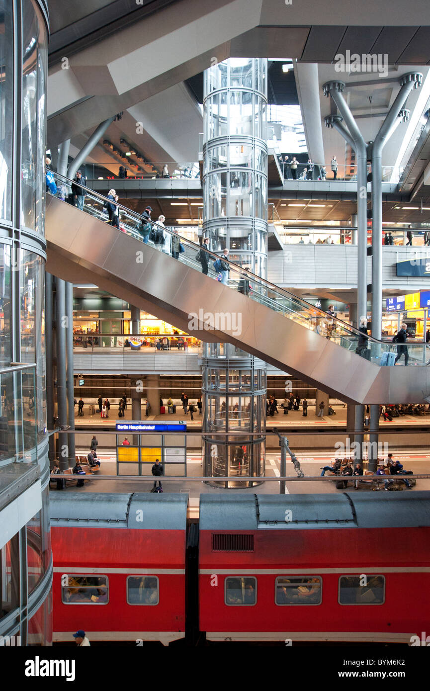 Central Station Berlin, Germany Stock Photo