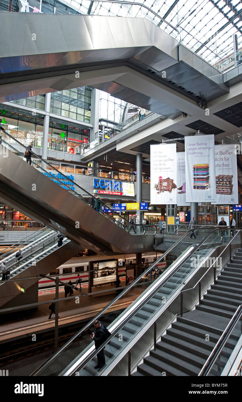Central Station Berlin, Germany Stock Photo