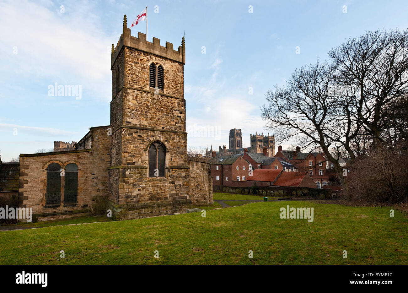The church of St Margaret of Antioch at Crossgate, Durham Stock Photo