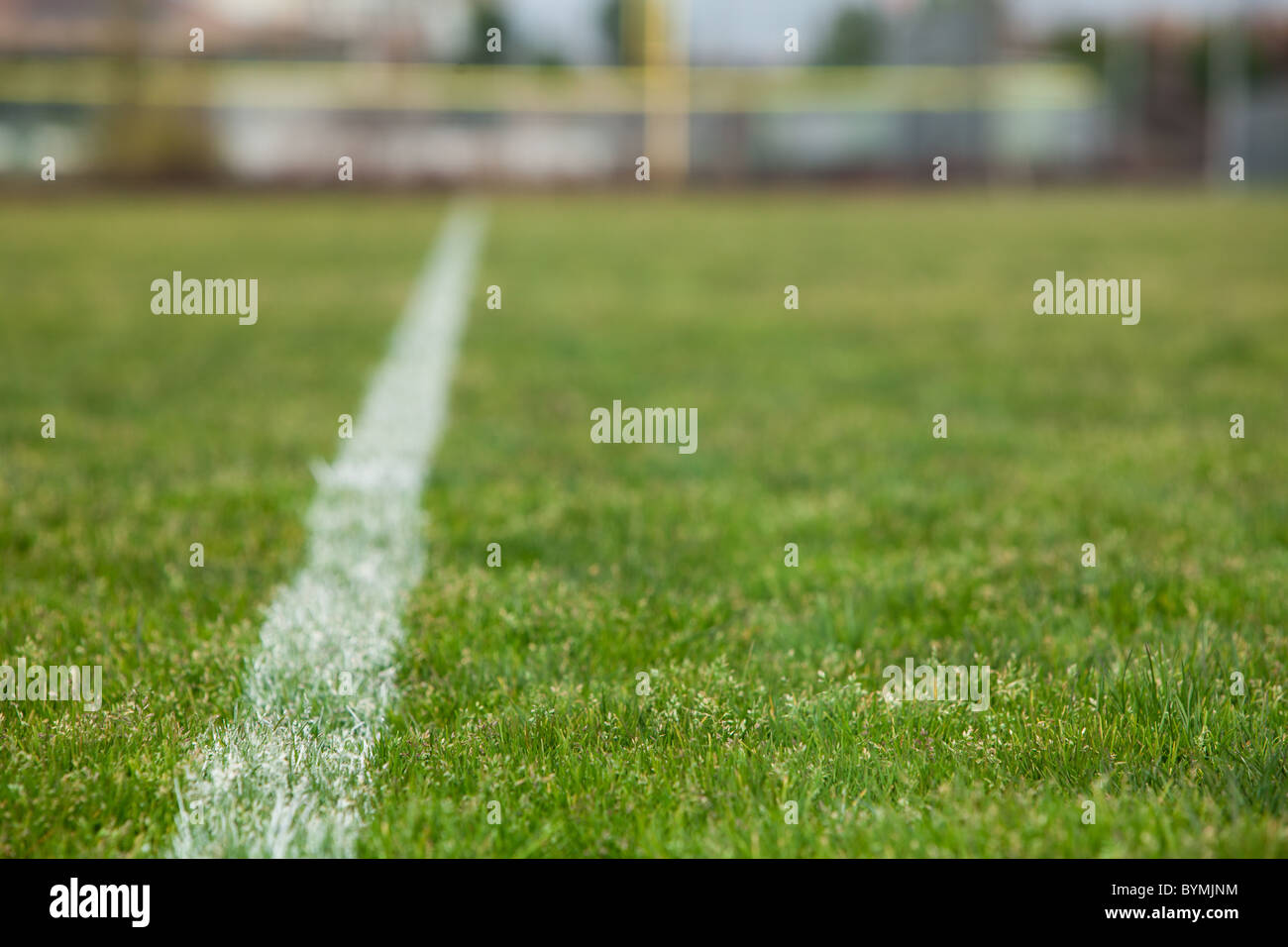 The side line at a sporting event Stock Photo - Alamy