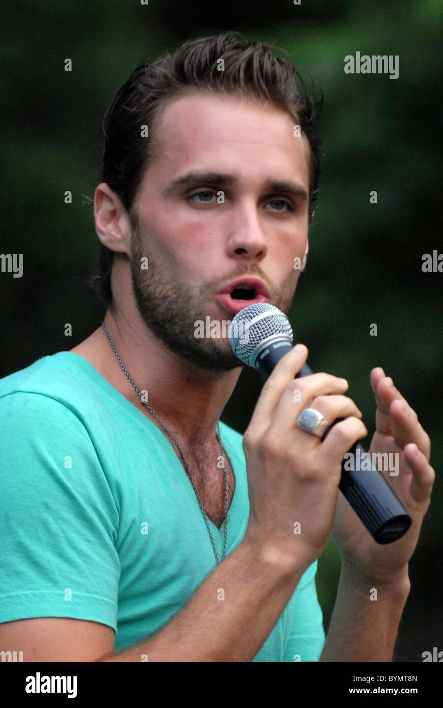 Josh Strickland of the musical 'Tarzan' 'Walk on the Wild Side 7' to Stock Photo, Royalty Free ...