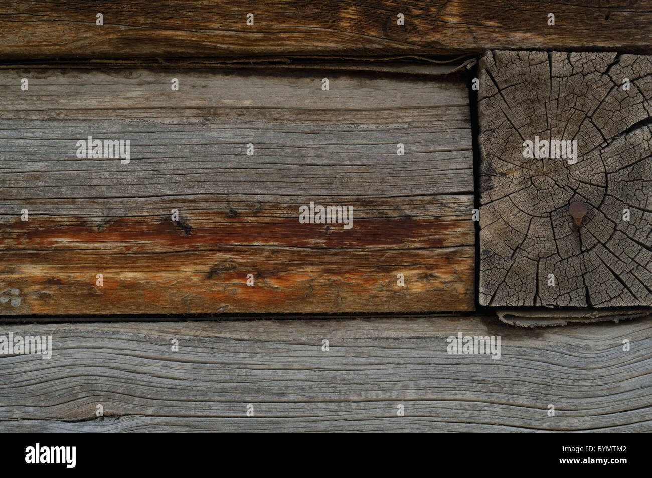 Log Cabin Barn Chinking Salmon Idaho Stock Photo 34264498 Alamy