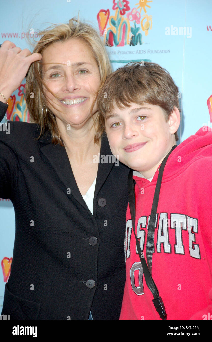 Meredith Vieira and Gabriel Cohen Kids for Kids Celebrity Carnival to benefit the Elizabeth Glaser Pediatric Foundation New Stock Photo