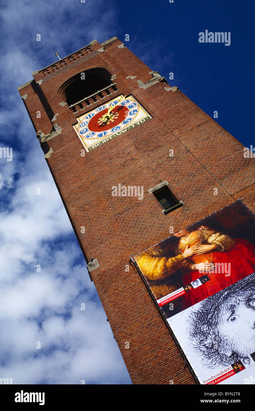 Netherlands, North Holland, Amsterdam. The Beurs van Berlage building ...