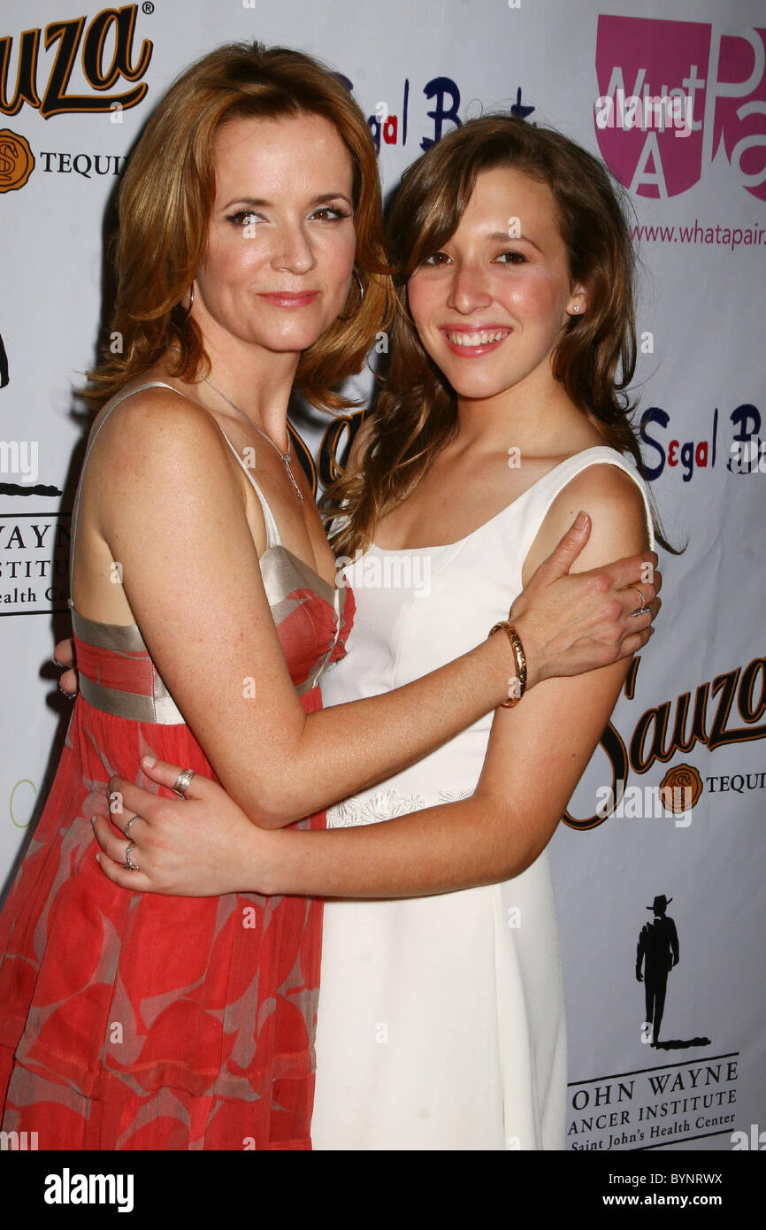 Lea Thompson and daughter Madelyn Deutch 'What A Pair! 5' celebrity