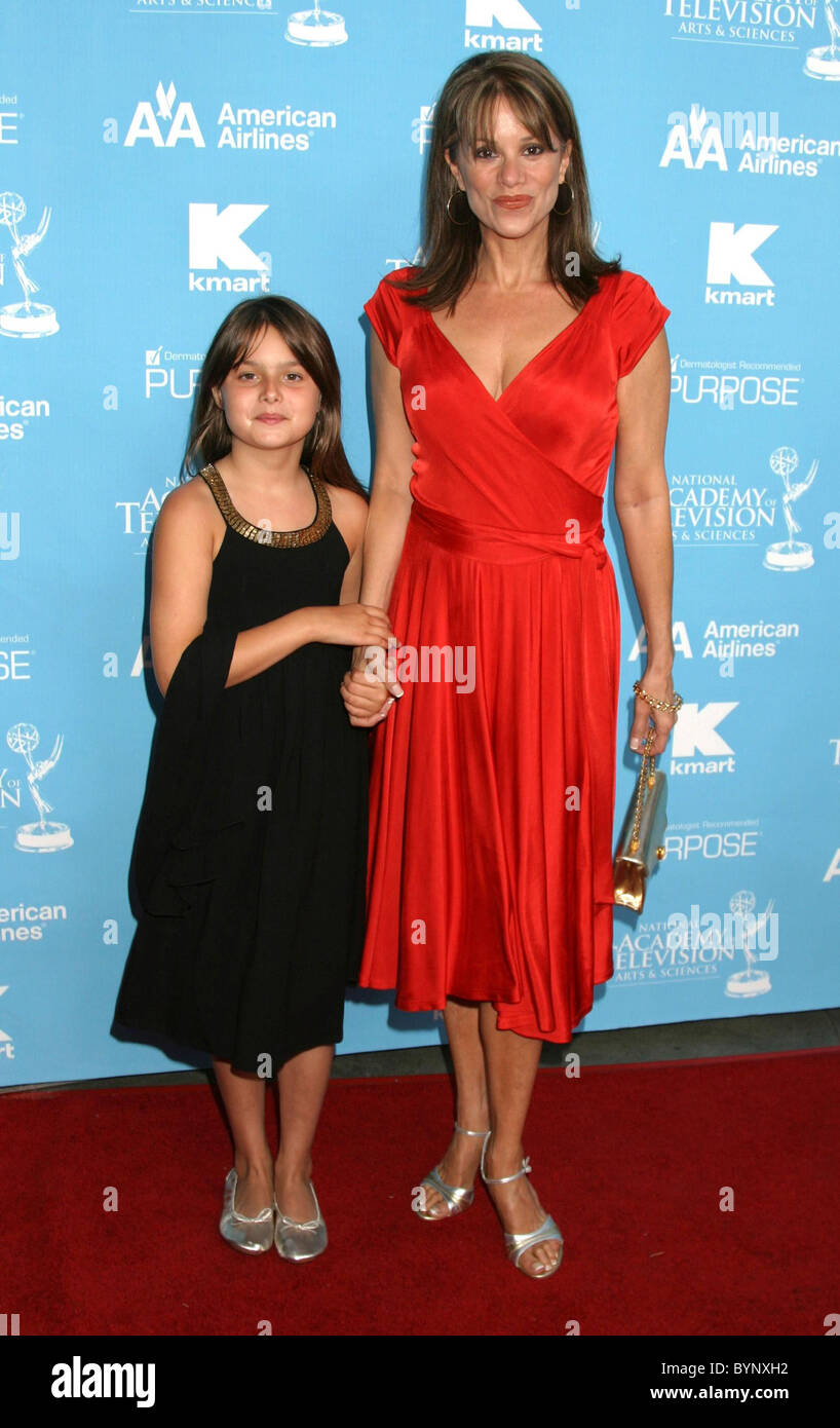 Nancy Lee Grahn and daughter Kate Creative Arts and Entertainment Awards held at Hollywood and Highland Ballroom -  Arrivals Stock Photo