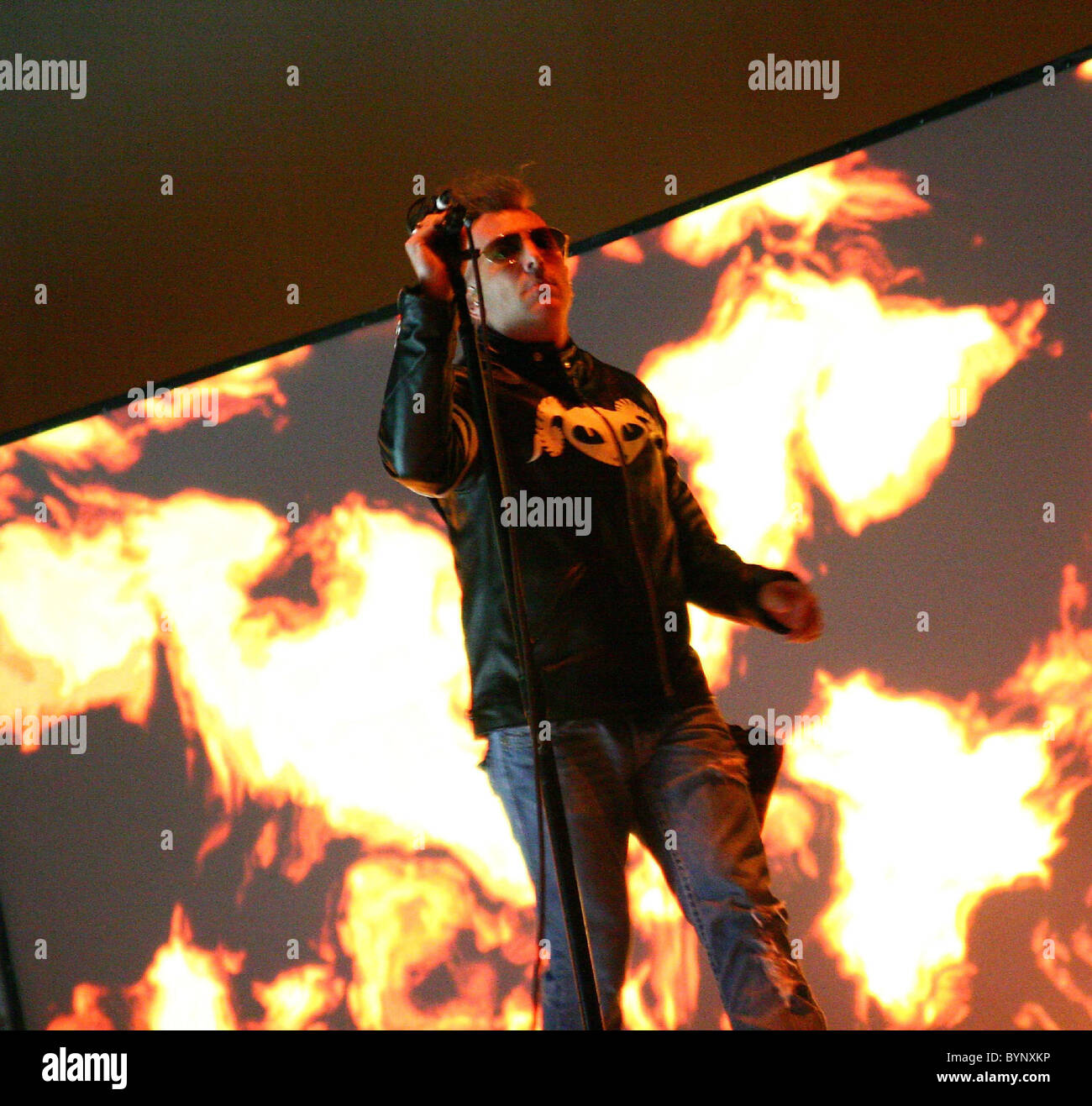 Maynard James Keenan of 'Tool' performing at AT&T Center San Antonio
