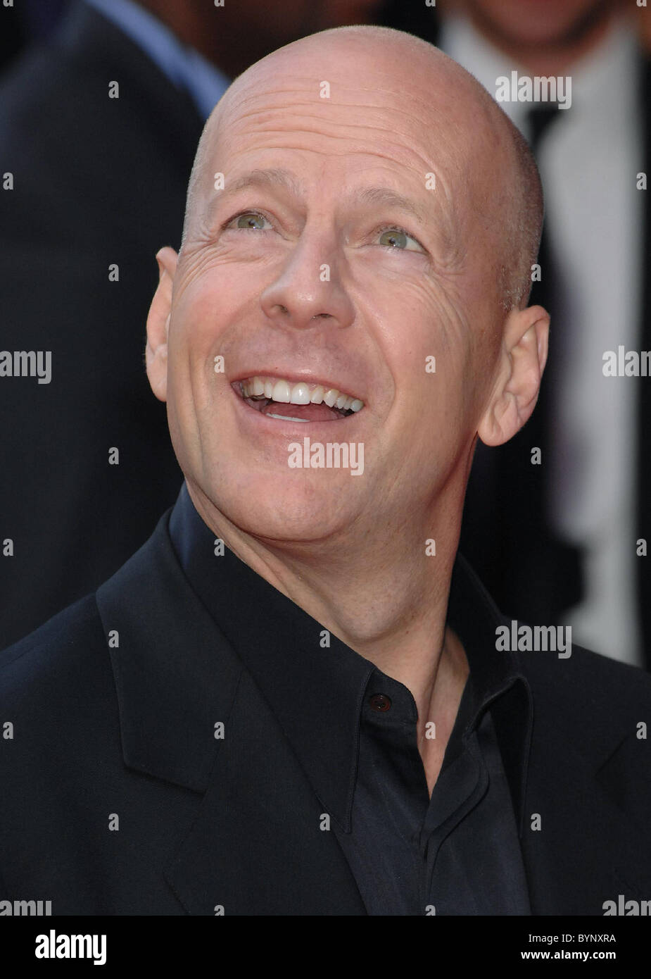 Bruce Willis UK Premiere of Die Hard 4.0 held at the Empire Liecester Square London, England - 20.06.07 : Stock Photo