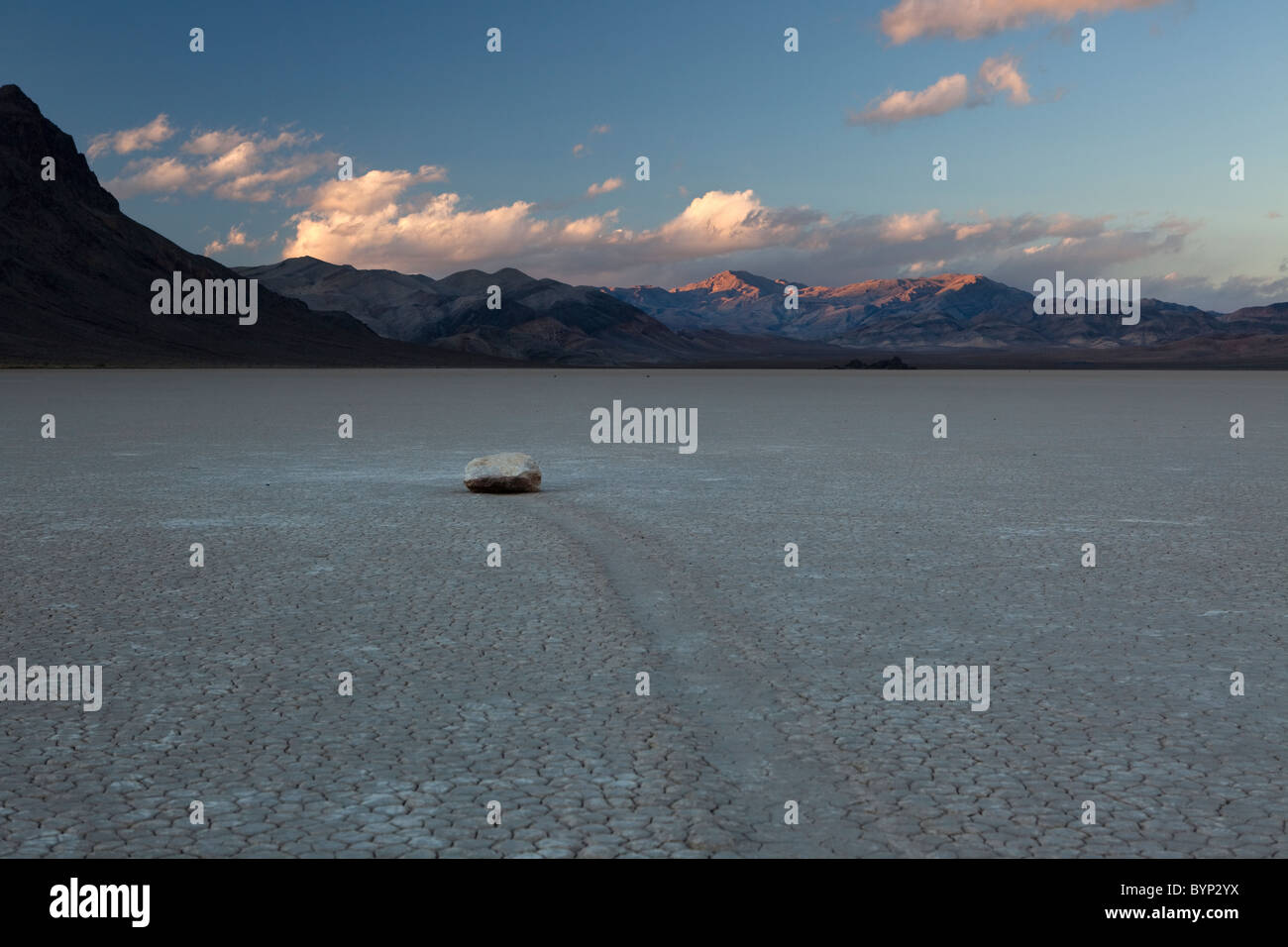 The Racetrack, Death Valley National Park, California, USA Stock Photo ...