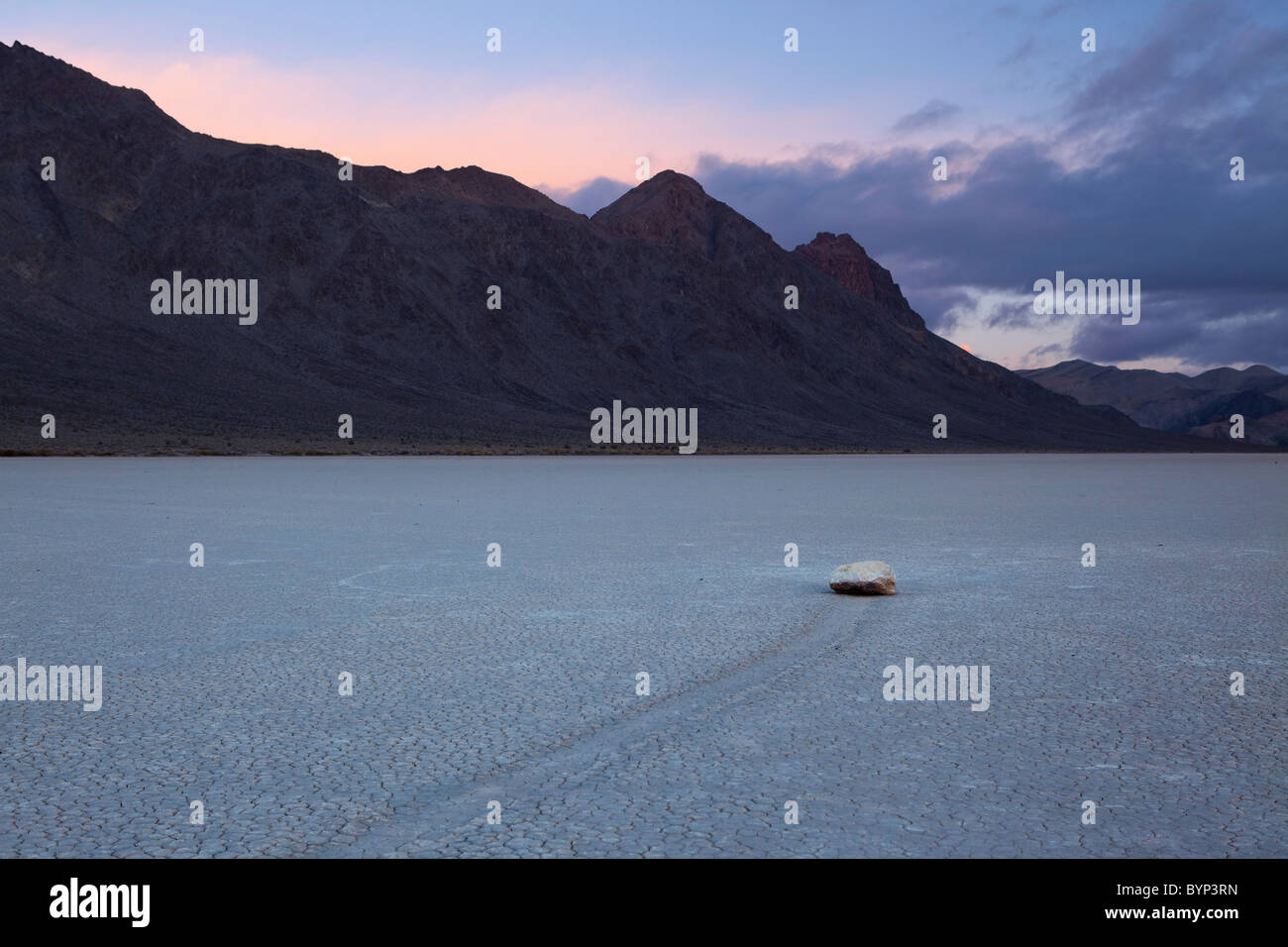 The Racetrack, Death Valley National Park, California, USA Stock Photo ...